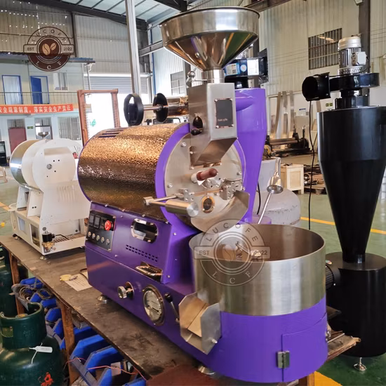 Stainless Steel Cheap Price Automatic Peanut Roaster Cashew Nut Roasting Machine