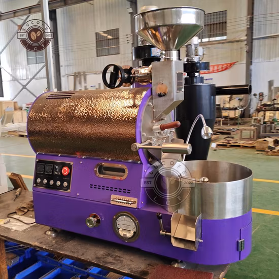 Stainless Steel Cheap Price Automatic Peanut Roaster Cashew Nut Roasting Machine