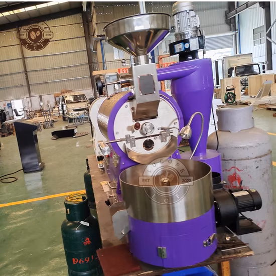 Stainless Steel Cheap Price Automatic Peanut Roaster Cashew Nut Roasting Machine