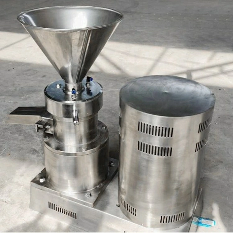 Small Commercial Almond Nuts Sesame Bone Walnut Jam Paste Grinding Mill Making Machine Colloid Mill Peanut Butter Machine