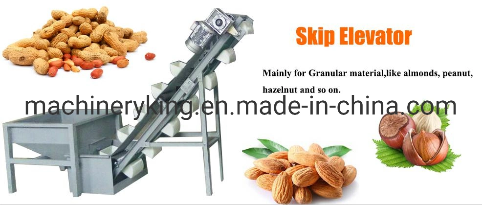 500kg Capacity Hazelnut Shell Cracker Almond Nut Cracking Sheller Processing Machine Line