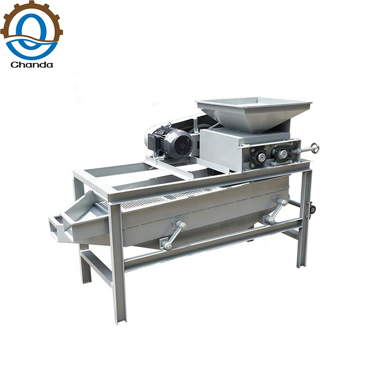 Nuts Hazelnut Sheller Cracker Almond Cracking Almond Shelling Machine