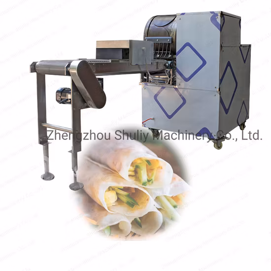 Gg-5029 Hoja de hojaldre de rollo de primavera que hace la máquina de procesamiento de Injera