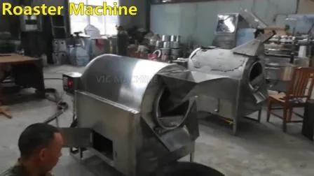 Máquina tostadora de cacahuetes con capacidad de 200 kg/h