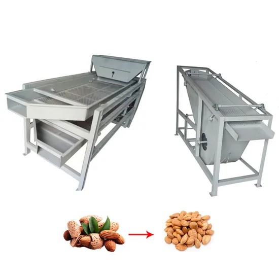 Máquina de separación de tuercas de la máquina para romper cáscaras de desgranado de almendras