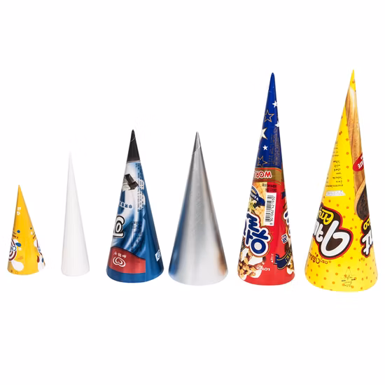 Máquina formadora de manga de cono de papel de alta durabilidad para helados