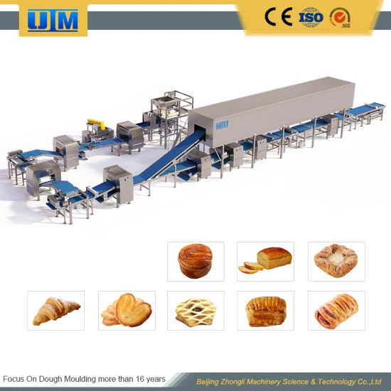 Máquina de procesamiento de pastelería Heong Peng para producción de horneado